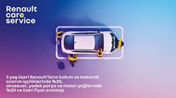 3 Yaş Üzeri Araçlarda Bakım, Mekanik Onarım Ve Aksesuar Alımlarında